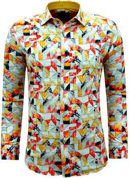 Gentile Bellini Overhemd Lange Mouw Strijkvrij Lange Mouwen Slim Fit - Foto 1