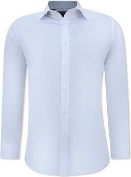 Gentile Bellini Overhemd Lange Mouw Nette Voor Blouse Stretch