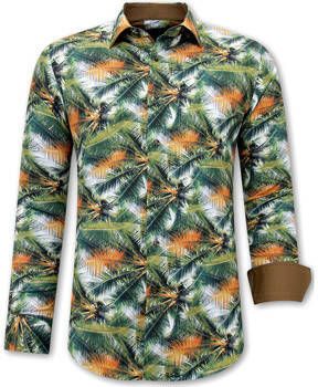 Gentile Bellini Overhemd Lange Mouw Tropical Print