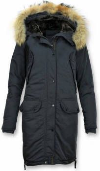 Gentile Bellini Parka Jas Winterjas Parka Bontkraag