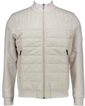 GENTILUOMO Heren Jassen Cardigan Material Mix Beige - Foto 5