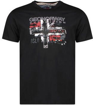 Geographical norway T-shirt Korte Mouw SU1325HGN-BLACK
