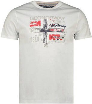 Geographical norway T-shirt Korte Mouw SU1325HGN-WHITE