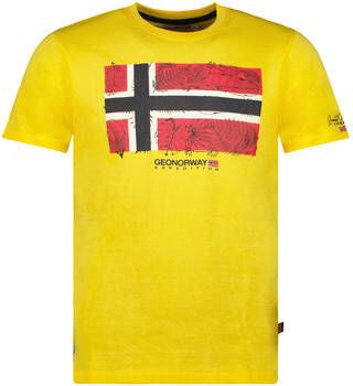 Geo Norway T-shirt Korte Mouw SW1239HGNO-LEMON