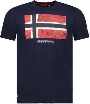 Geo Norway T-shirt Korte Mouw SW1239HGNO-NAVY