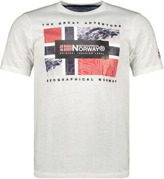 Geographical norway T-shirt Korte Mouw SW1240HGN-WHITE