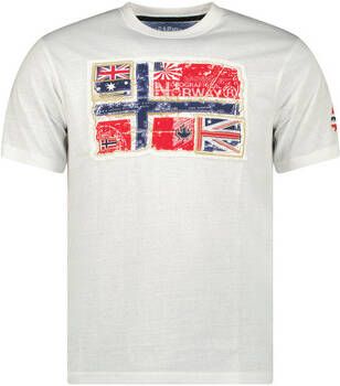 Geographical norway T-shirt Korte Mouw SW1245HGN-WHITE