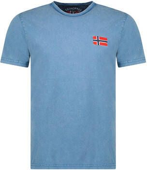 Geographical norway T-shirt Korte Mouw SW1269HGNO-BLUE