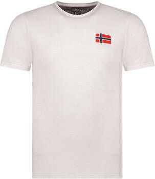Geographical norway T-shirt Korte Mouw SW1269HGNO-LIGHT GREY