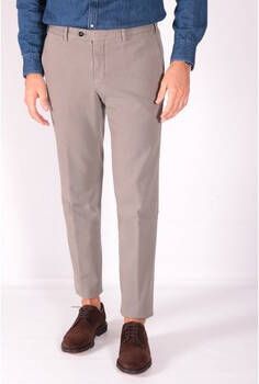 Germano Broek Pantaloni Tricochino Grigio Chiaro