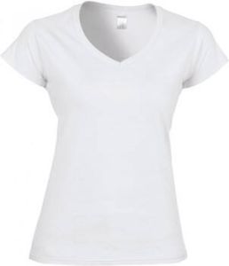 Gildan T-shirt T-shirt col V femme Softstyle