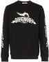 Givenchy Zwart Sweatshirt met Logo Print Black Heren - Thumbnail 1