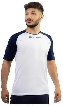 Givova T-shirt Korte Mouw T-shirt Capo blanc à ches courtes