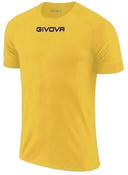 Givova T-shirt Korte Mouw T-shirt ches courtes unisexe jaune