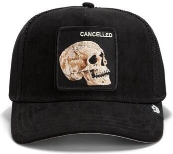 Goorin Bros Pet Suede Cancelled Skull Trucker