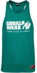 Gorilla Wear Top Classic Tank Top Teal Green