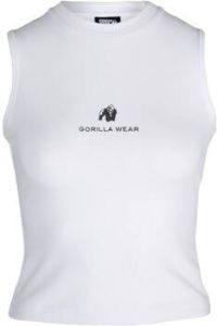 Gorilla Wear T-shirt Livonia Crop Top White