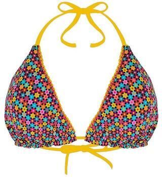 Grain De Sable Bikini Fleurs Ficelle