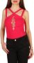 Guess Mouwloze Bodysuit met Ritssluiting Pink Dames - Thumbnail 1