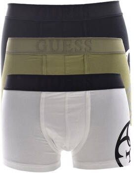 Guess 3-pack Stretch Boxers met Logo Band Multicolor Heren