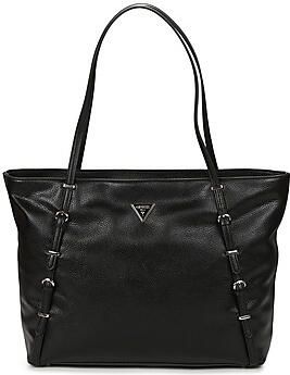 Guess Zwarte Polyurethaan Handtas Herfst Winter Stijl Black Dames - Foto 7
