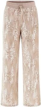 Guess Broek Sequins Wide Leg
