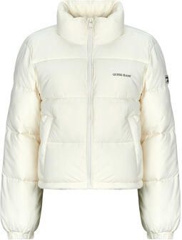 Guess Jeans Kort gewatteerd jack met labelprint - Foto 4