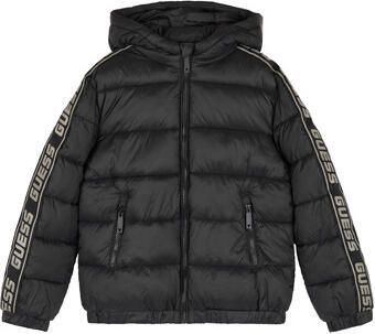 Guess Donsjas HOODED LS PUFFER W ZIP