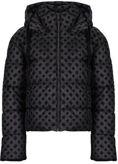 Guess Donsjas NEW DAISY CROP LOGO PUFFER