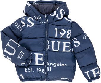 Guess Donsjas OVERSIZE HOODED LS PUFFER