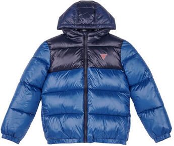 Guess Donsjas POLYESTER HOODED LS PUFFER JACKET