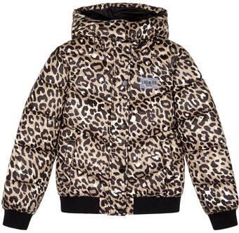 Guess Donsjas POLYESTER HOODED LS PUFFER JACKET