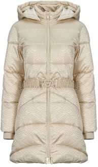 Guess Gewatteerde lange jas met tailleriem model 'SELINE'