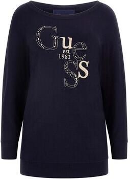 Guess Fleece Jack Bat Sleeve Kassidy Logo Swtr