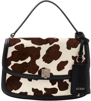 Guess Crossbody tas van echt rundleer model 'Audrey' - Foto 4