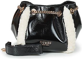 Guess Convertible Crossbody Tas in Zwart Black Dames