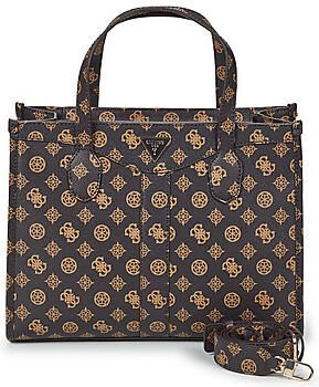 Guess Bruine Satchel Handtas voor Vrouwen Brown Dames - Foto 2