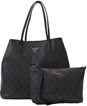 Guess 2in1 Eco PU Leren Shopper Victtoria Black Dames