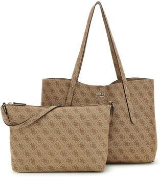 Guess Shoppers & Totes Brenton Tote in bruin - Foto 6