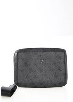 Guess Kubieke Modena Monogram Clutch Gray Heren - Foto 2