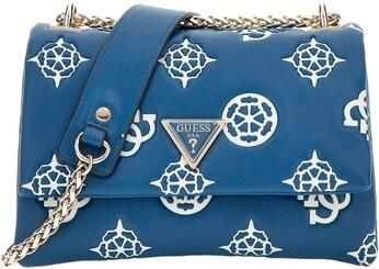 Guess Mini Crossbody Logo Tas Blue Dames