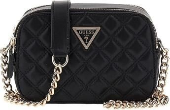 Guess Zwarte Spark Micro Mini Schoudertas Black Dames
