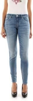 Guess Blauwe Skinny Denim Jeans Gewassen Effect Blue Dames - Foto 4