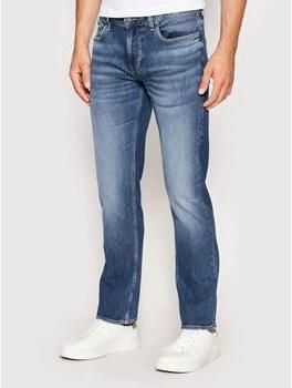 Guess Donkerblauwe Slim Fit Klassieke 5-Pocket Jeans Blue Heren - Foto 3