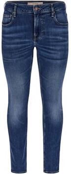 Guess Blauwe Skinny Jeans met Gewassen Effect Blue Heren - Foto 14