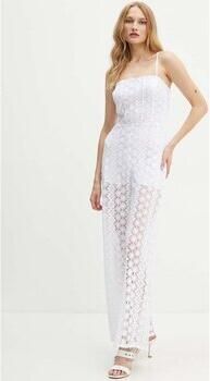 Guess Witte kant jumpsuit geborduurd White Dames