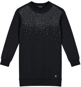 Guess Korte Jurk BRUSHED FLEECE LS DRESS