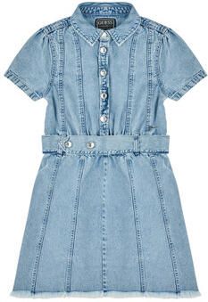Guess Korte Jurk COTTON LIGHT DENIM
