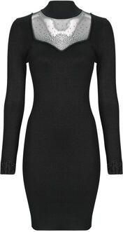 Guess Jurk van viscosemix met siersteentjes model 'Lucy'