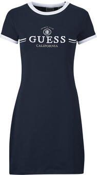 GUESS Activewear slim fit minijurk met logo-stitching model 'Mila'